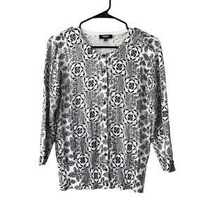 Premise 3/4 sleeves cardigan sweater
